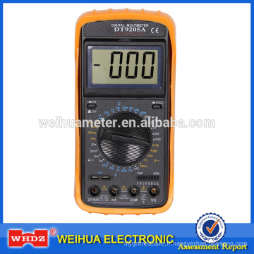 Multimètre numérique DT9205A avec l&#39;angle de test de capacité de multimètre de buzzer réglable